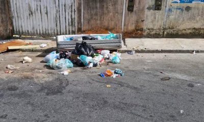 Lixo espalhado em Fazenda Grande I