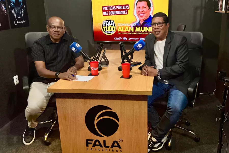 Studio de PodCast Fala Cajazeiras