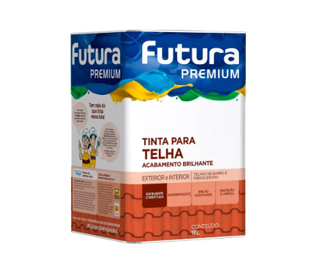 Resina Acrilica Para Telha Base De Agua Futura 18 L